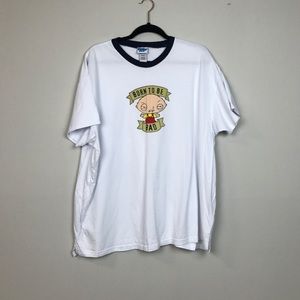 FAMILY GUY Stewie graphic t-shirt white XXL